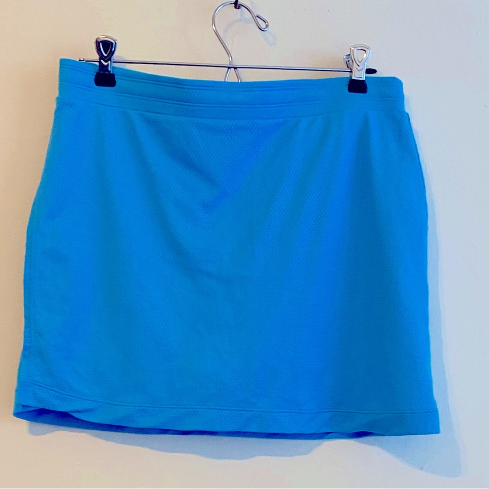 Danskin Robin’s Egg Blue Tennis Skirts with White Inner Shorts - Size M